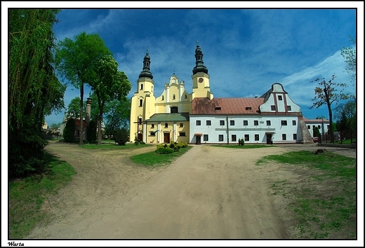 Warta - barokowy koci i klasztor Ojcw Bernardynw pw. Wniebowzicia NMP