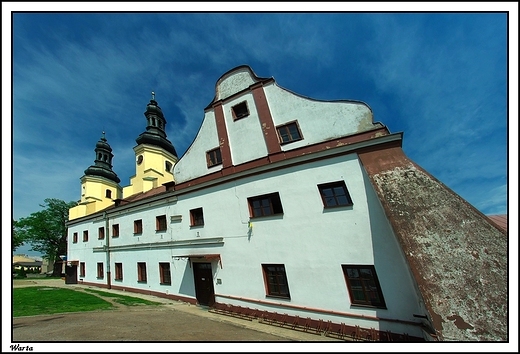 Warta - barokowy kościół i klasztor Ojców Bernardynów pw. Wniebowzięcia NMP