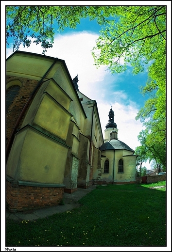 Warta - barokowy koci i klasztor Ojcw Bernardynw pw. Wniebowzicia NMP