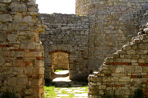 Babice - ruiny zamku Lipowiec.