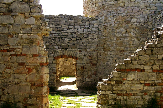 Babice - ruiny zamku Lipowiec.