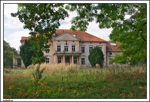 Szlachcin - elektyczny dwr z pocztku XIXw.