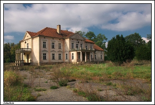 Szlachcin - elektyczny dwr z pocztku XIXw.