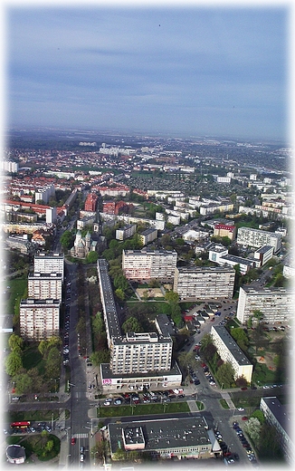 Wrocaw widziany ze Sky Tower