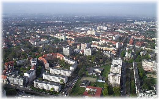 Wrocaw widziany ze Sky Tower