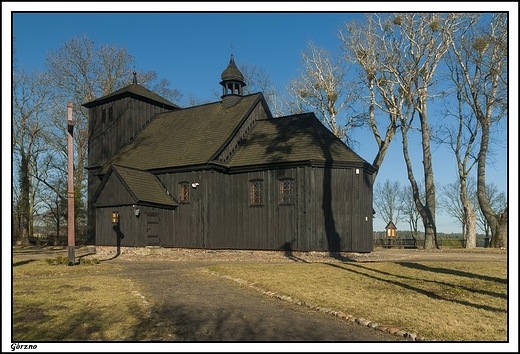 Grzno - koci pod wezwaniem w. Mateusza Apostoa z 1755 r.