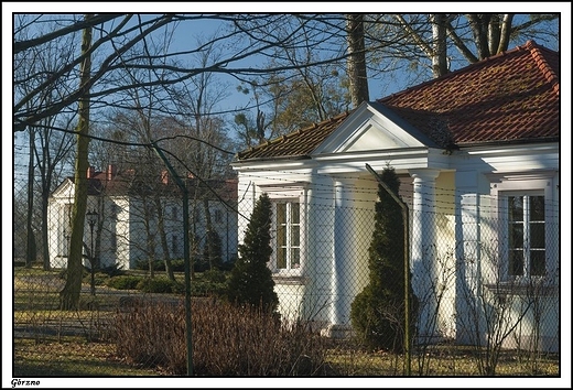 Grzno - neoklasycystyczny paac Lipskich z 1912 r, powstay po rozbudowie dworu z XIX w.
