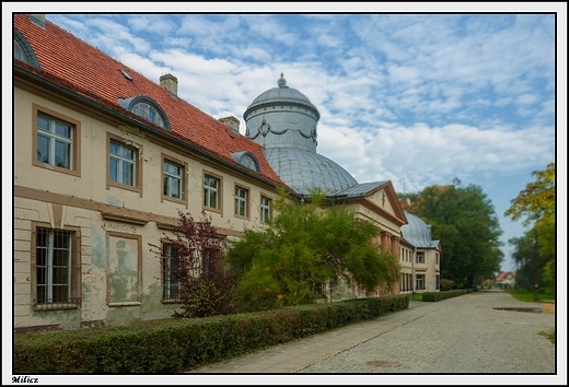 Milicz - neoklasycystyczny kompleks paacowy hrabiw Maltzan