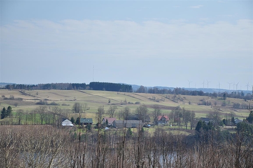 Widok z Leszczynowej Gry na Baskowizn