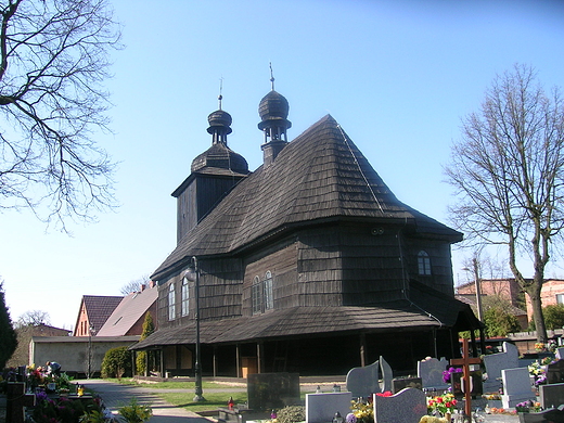 Cieszowa - drewniany koci w. Marcina Biskupa z 1751 r.