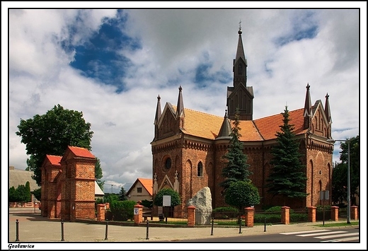 Gosawice - gotycki koci w. Andrzeja Apostoa