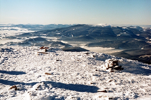 Babia Gra - szczytowa panorama