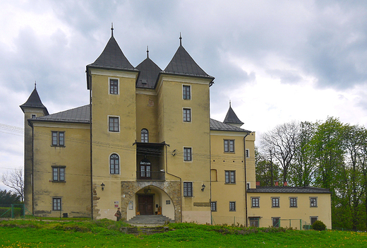 Grodziec.Gotycko-renesansowy zamek Grodzieckich z lat 15421580