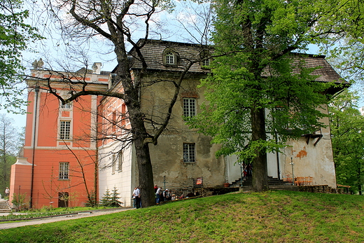 budynek gwny paacu - ciana zachodnia