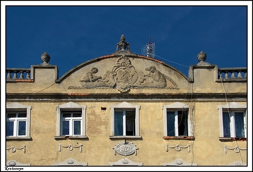 Krotoszyn - zabytkowe kamienice przy ul. Floriaskiej