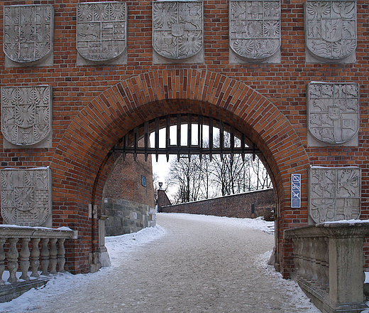 Brama na Wawel. Krakw