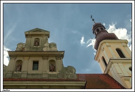 Smolice - neobarokowy koci pw. Najw. Serca Jezusa z lat 1907 - 1909