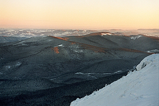 Babia Gra - widok w kierunku pnocno - wschodnim