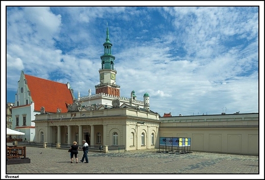 Pozna - stary rynek _ waga miejska i odwach