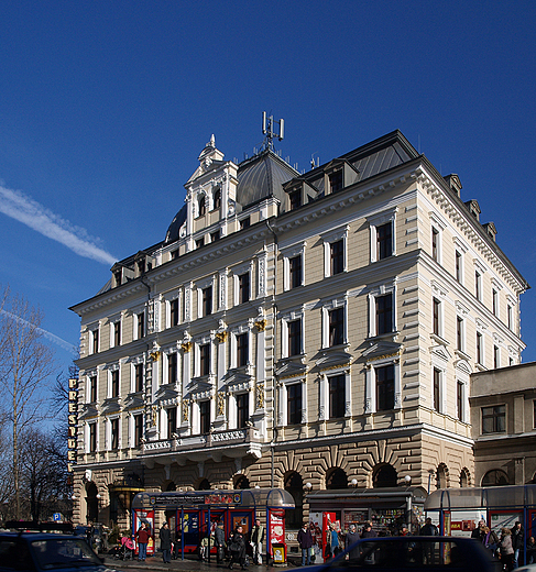 Bielsko-Biala. Hotel Prezydent w centrum miasta