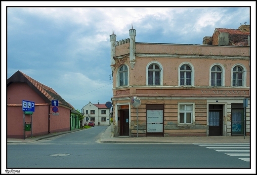 Rydzyna - barokowy plan miasta _ ciekawe kamienice