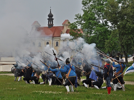 Szturm Twierdzy Zamo 1656. Rekonstrukcja 2014.