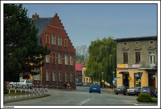 Odolanw - kamienice przy ratuszu