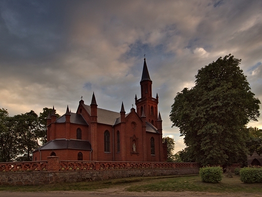 Neogotycki koci w. Katarzyny