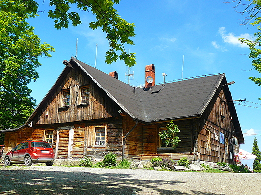 Beskid lski. Schronisko na Dbowcu