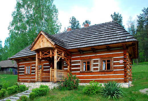 Nadwilaski Park Etnograficzny w Wygiezowie. Plebania z Benczyna z 1892r.