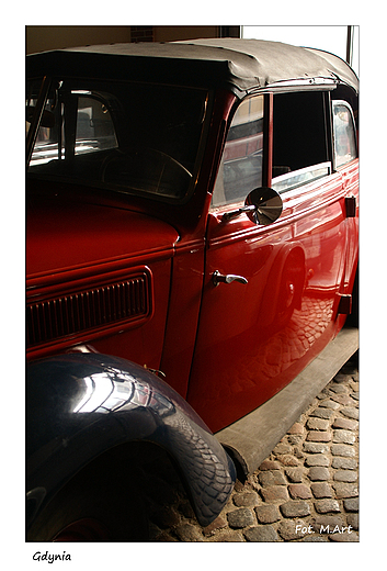 Gdyskie Muzeum Motoryzacji:  DKW Meisterklasse F7 Super Roadster (1936 r.)