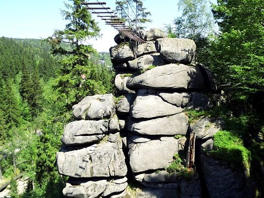 W Karkonoskim Parku Narodowym. Krucze Skay