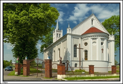 Tokary - neogotycki koci pw.w. Andrzeja, w. Antoniego i w. Anny