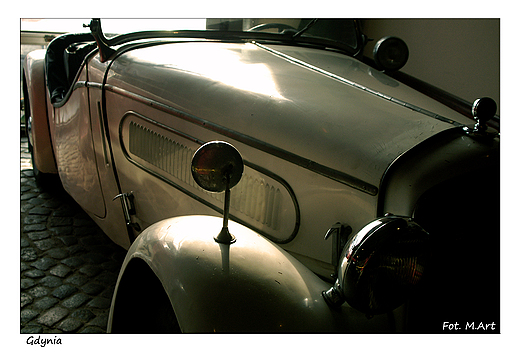 Gdynia - Gdyskie Muzeum Motoryzacji: DKW Meisterklasse F7 Super Roadster (1936 r.)