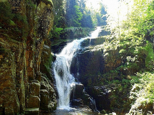 Karkonosze. Wodospad Kamieczyka