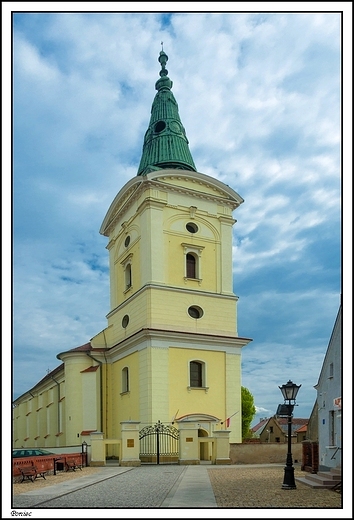 Poniec - gotycki koci parafialny z pierwszej poowy XVw. p.w. Narodzenia NMP