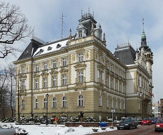 Bielsko-Biaa. Zabytkowy Ratusz w Biaej