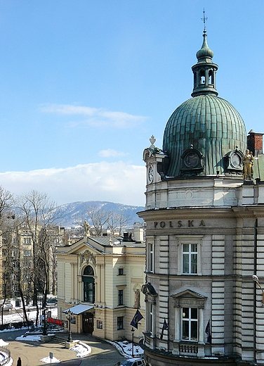 Bielsko-Biaa. Teatr Polski i Poczta Gwna