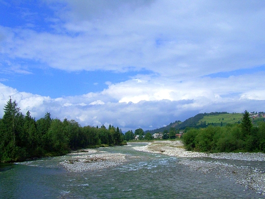 Rzeka Biaka pod Jurgowem