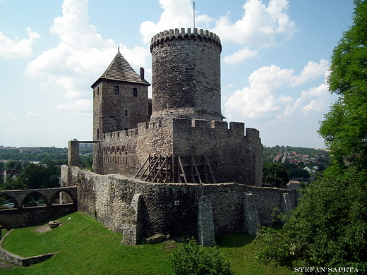 Zamek Bdziski z po. XIV w.