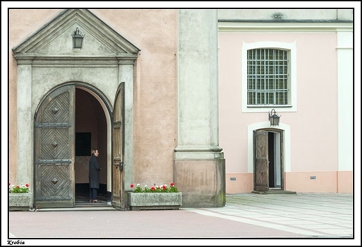 Krobia - barokowy koci parafialny w. Mikoaja z XVIII w.