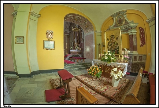 Krobia - barokowy koci parafialny w. Mikoaja z XVIII w.
