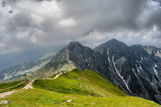 Widok z Woowca na Rochacze