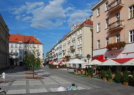 Kalisz. Fragment rynku