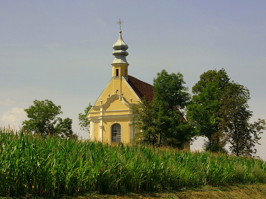 Późnobarokowa kaplica NMP Na Glinianej Górce 1781