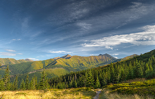 Tatry zachodnie - w drodze na Grzesia