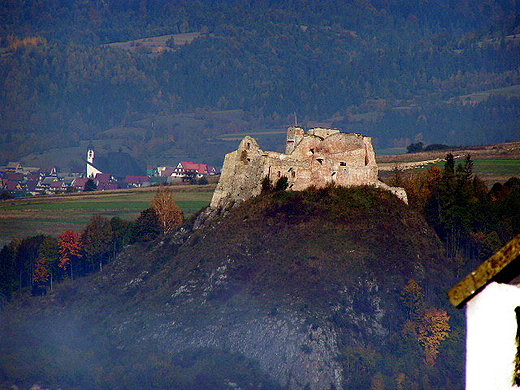 ruiny zamku czorsztyskiego