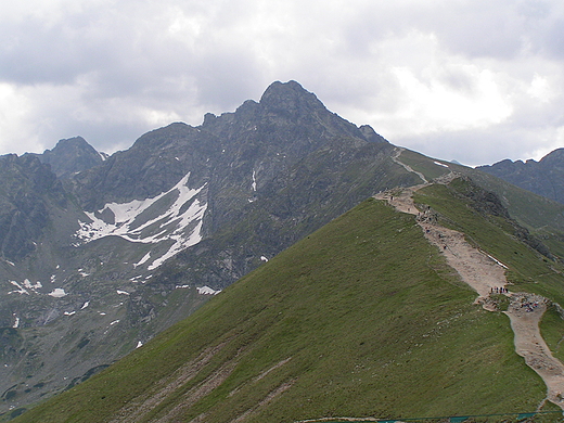 Widok z Kasprowego na winic. Tatry