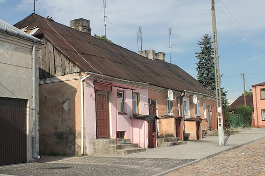 Charakterystyczna zabudowa przy rynku