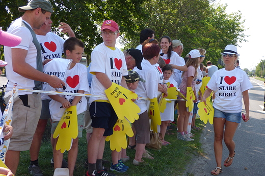 Tour de Pologne w Starych Babicach, 4 VIII 14.